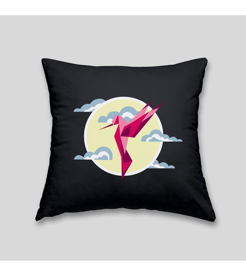 Coussin colibri