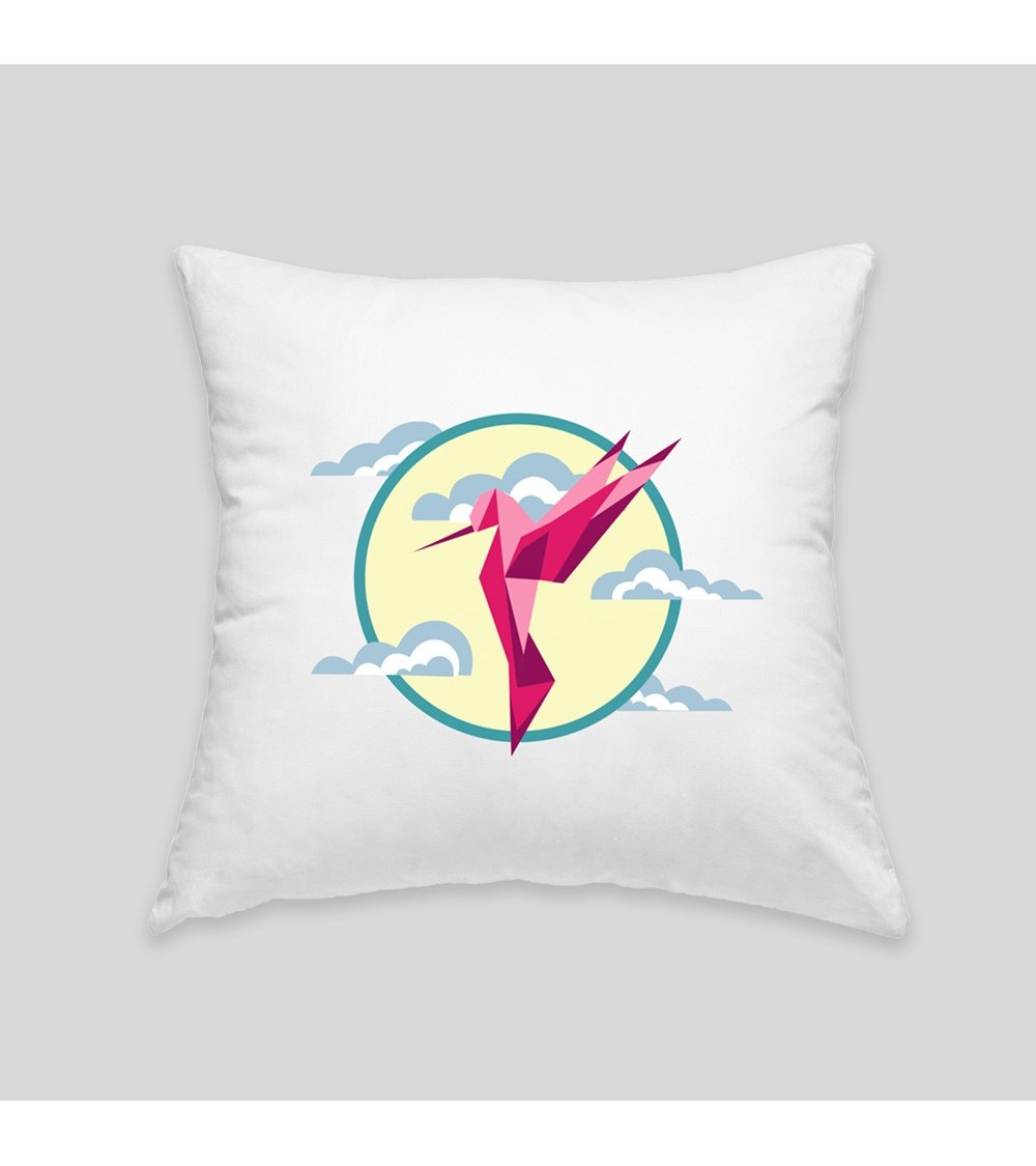 Coussin colibri