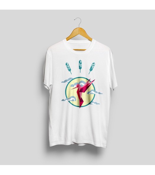 T-shirt imprimé colibri